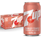 Caffeine Free Shirley Temple Pomegranate and Cherry Flavored Soda Pop, 12 Fl Oz Cans, 12 Pack