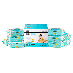 Rico Baby Wipes, 720-Count