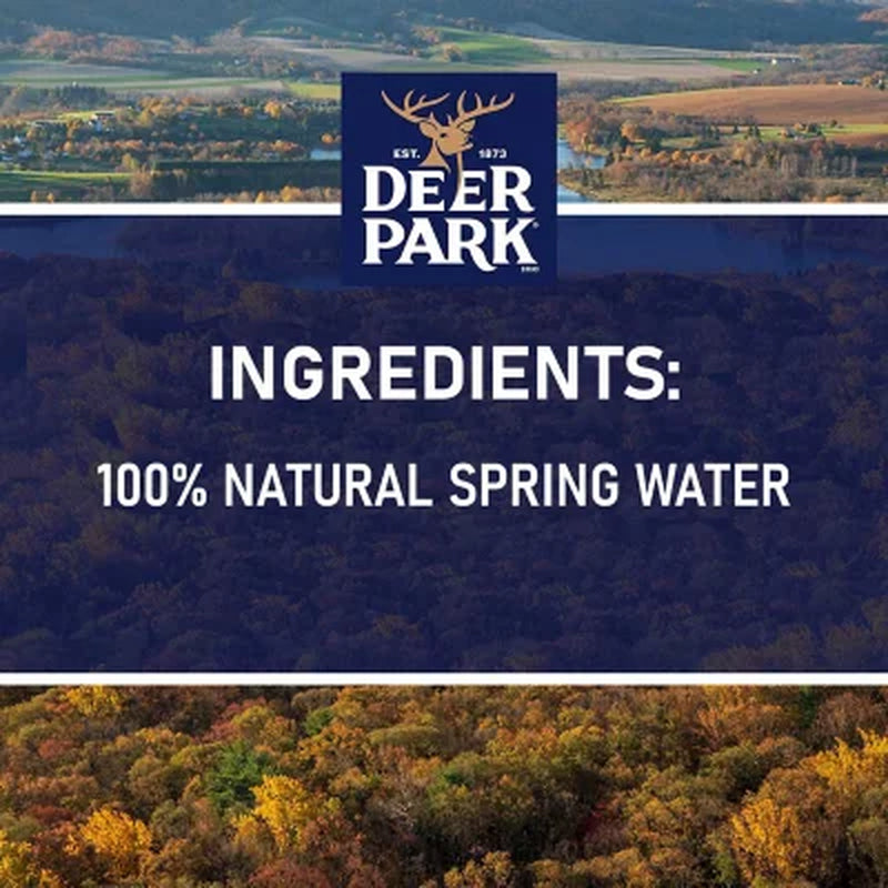 Deer Park 100% Natural Spring Water 8 Fl. Oz., 48 Pk.