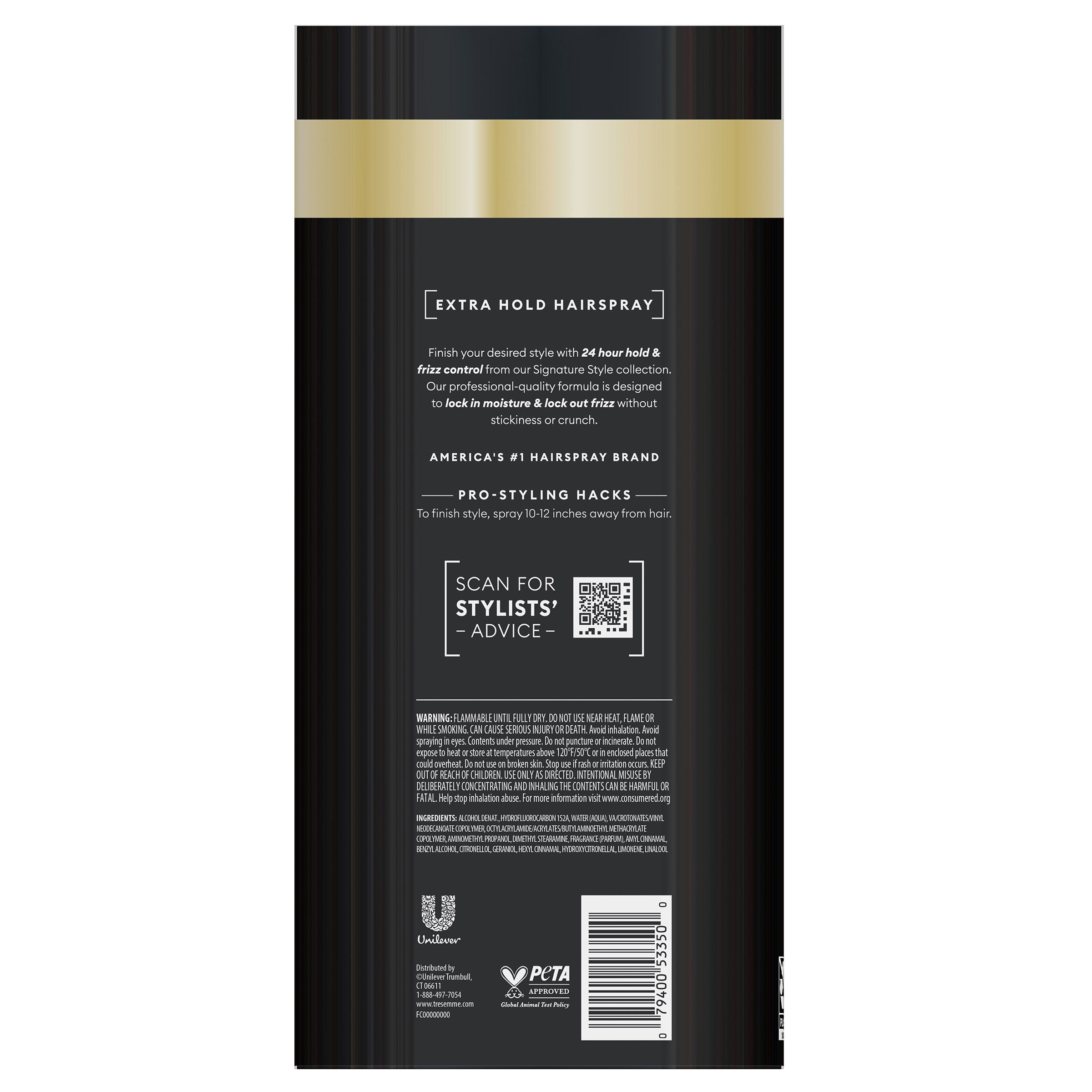 Tresemme Extra Hold Hair Spray, 16.5 Oz, 2-Pack