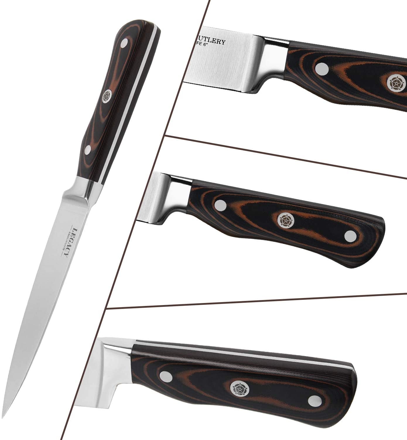 Chef Knife 6 Inch-Cook'S Knife Professional Kitchen