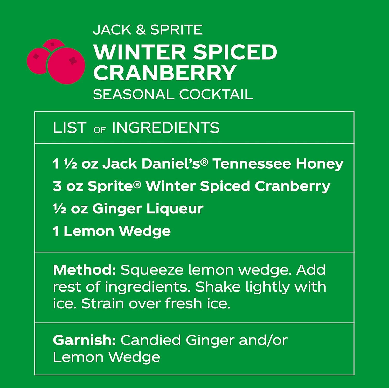 Winter Spiced Cranberry, 12 Fl Oz (Pack of 12)