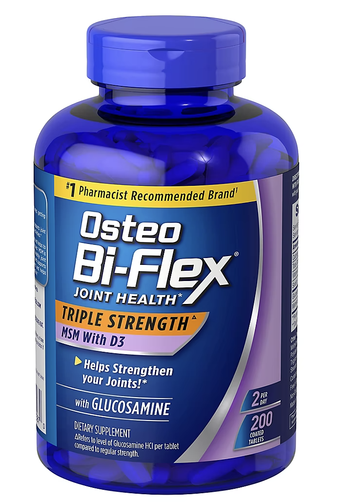 Osteo Bi-Flex 1,500mg Glucosamine HCl Tablets, 200 ct