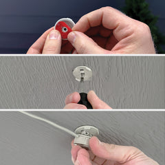 Enbrighten 100 Ft. Permanent Outdoor Wi-Fi Eternity Eave Lights, 16.5 In. Spacing, 33 Lumens