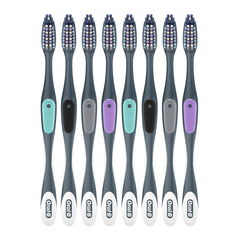 Oral-B Crossaction Advanced Soft Bristle Toothbrush, 8-Pack